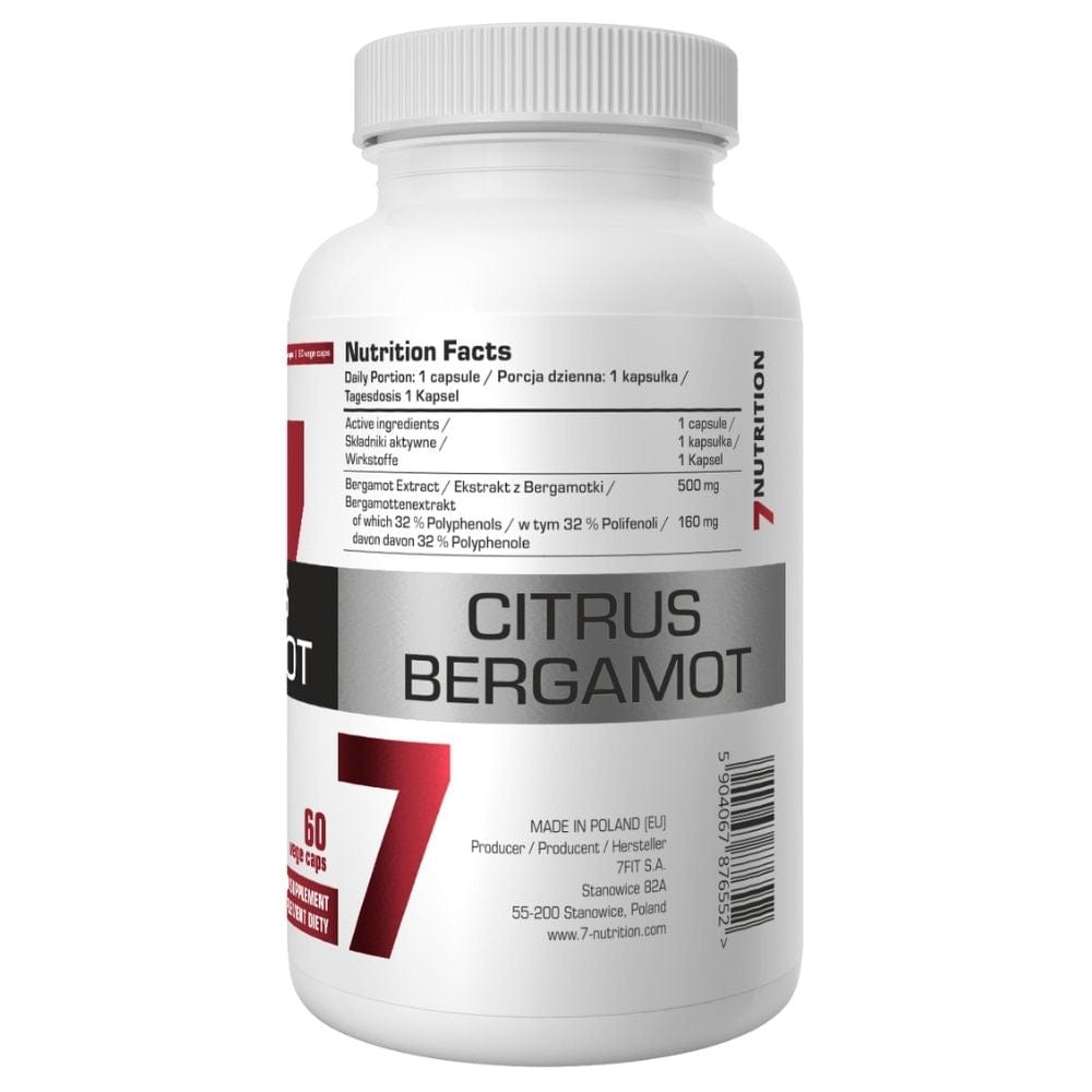 7Nutrition Citrus Bergamot 500 mg - 60 Capsules