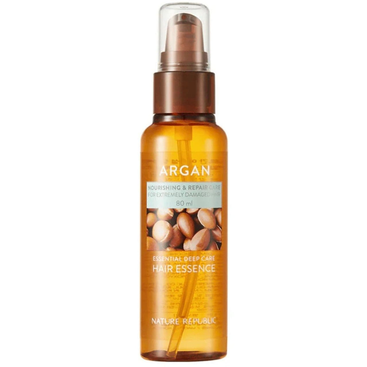 Nature Republic Argan Essential Huile d'argan pour les cheveux - 80 ml