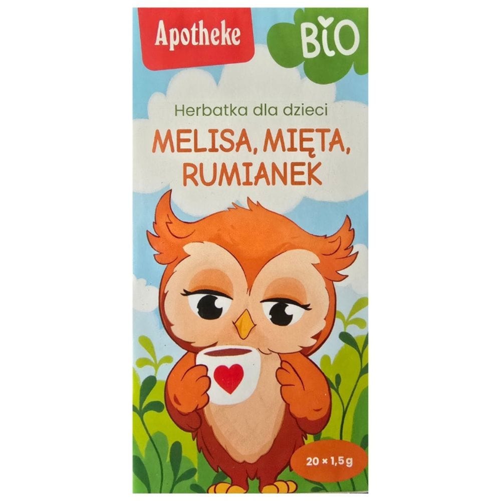 Apotheke Bio Tea for Children for Calming - 20 Sachets