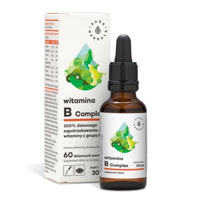 Vitamines ADEK En Gouttes Aura Herbals - 30 Ml - Complément Alimentaire - Neuf