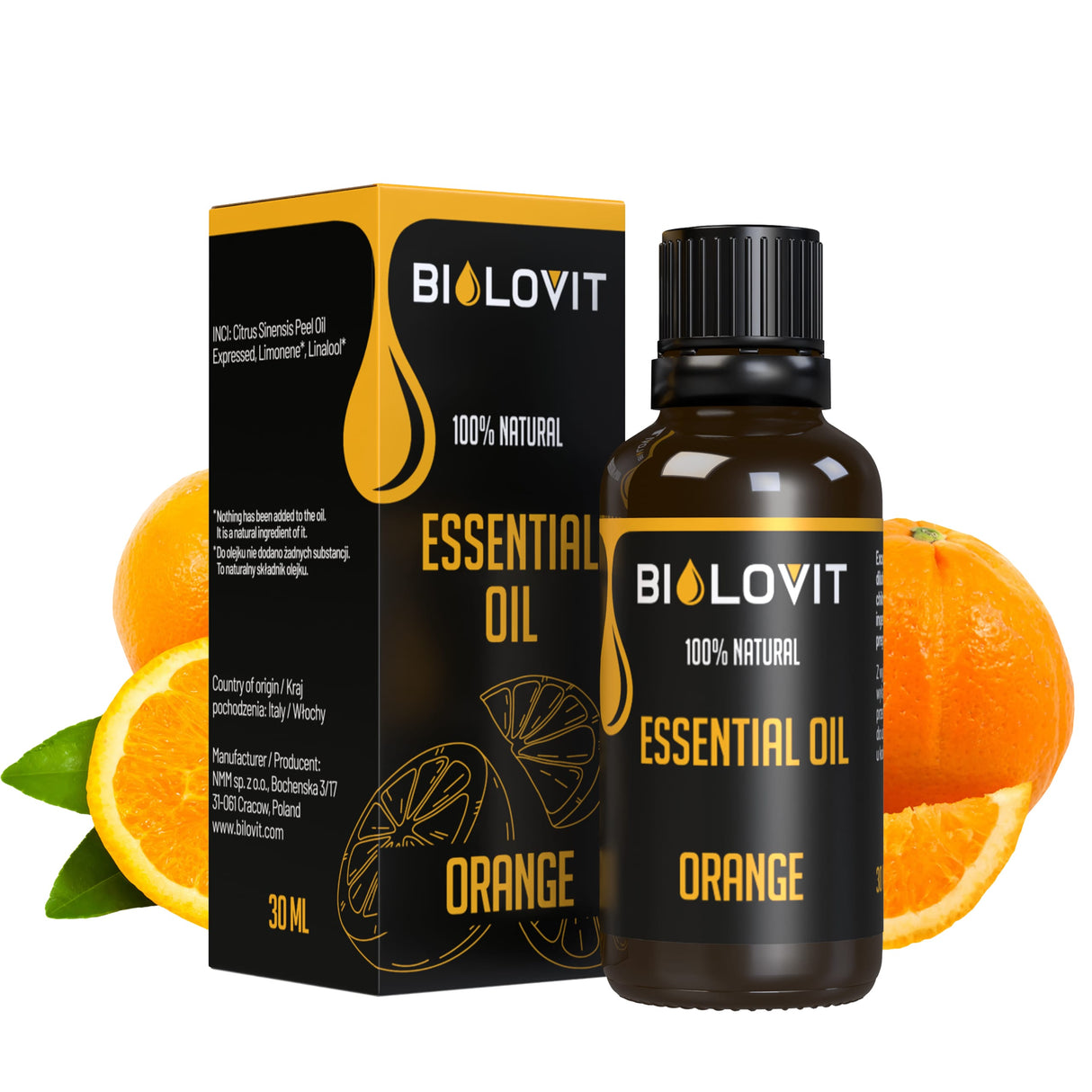 Bilovit Orange Essential Oil - 30 ml