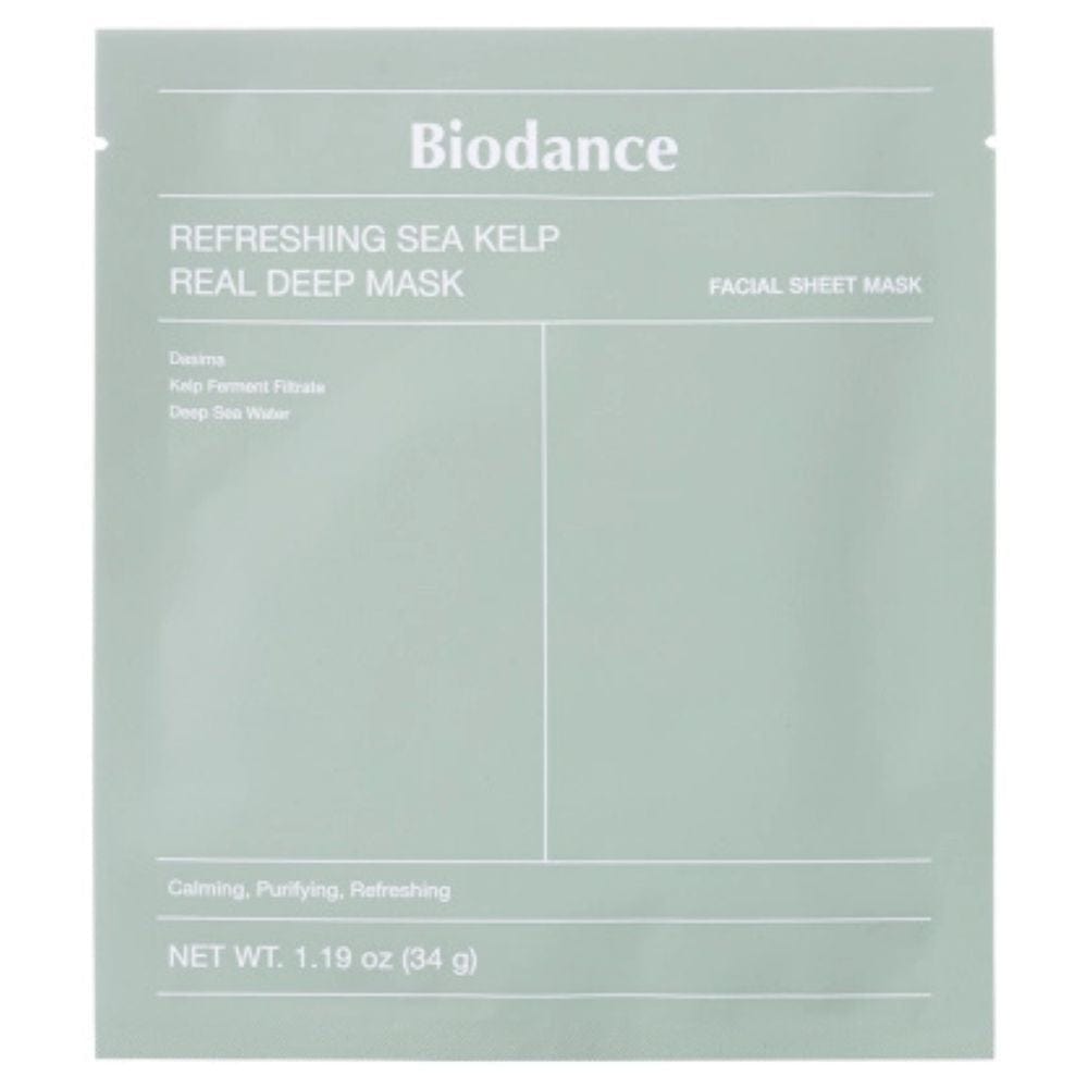 Biodance Refreshing Sea Kelp Real Deep Mask - 34 g
