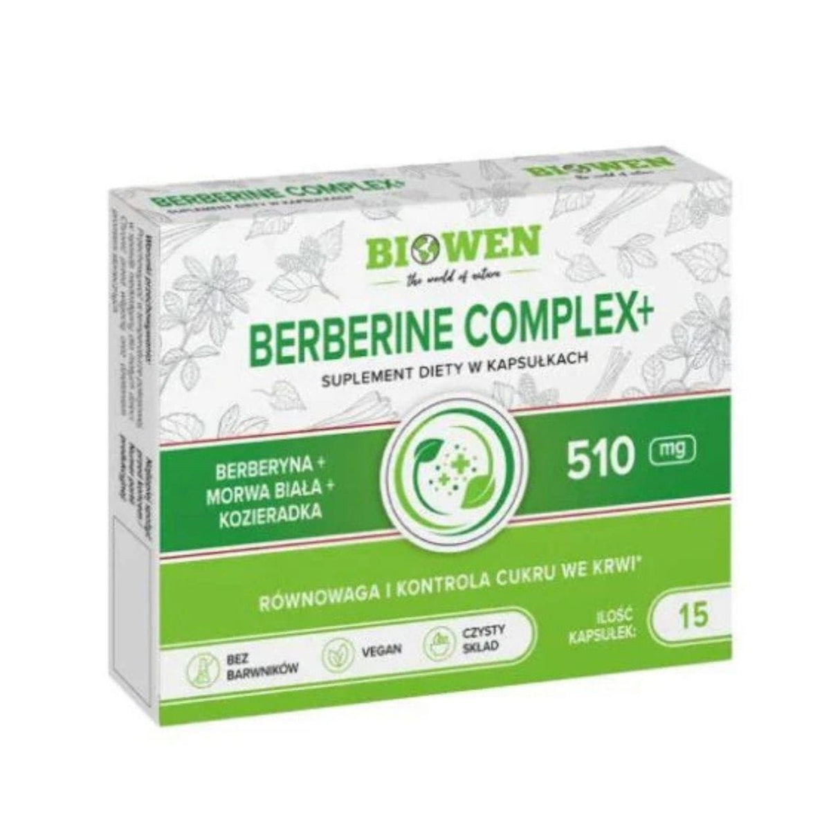 Biowen Berberine Complex+ - 15 Capsules
