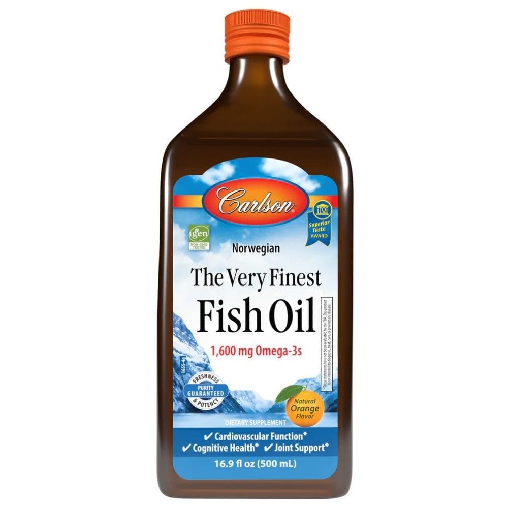 Carlson Labs Norwegian The Very Finest Fish Oil, Orange - 500 ml