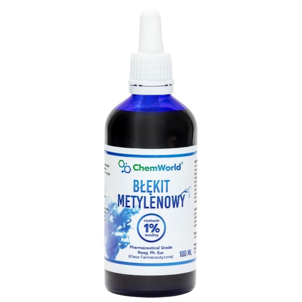 HERRLAN® Bleu De Méthylène Solution 1 % 5 X 100 Ml Gouttes