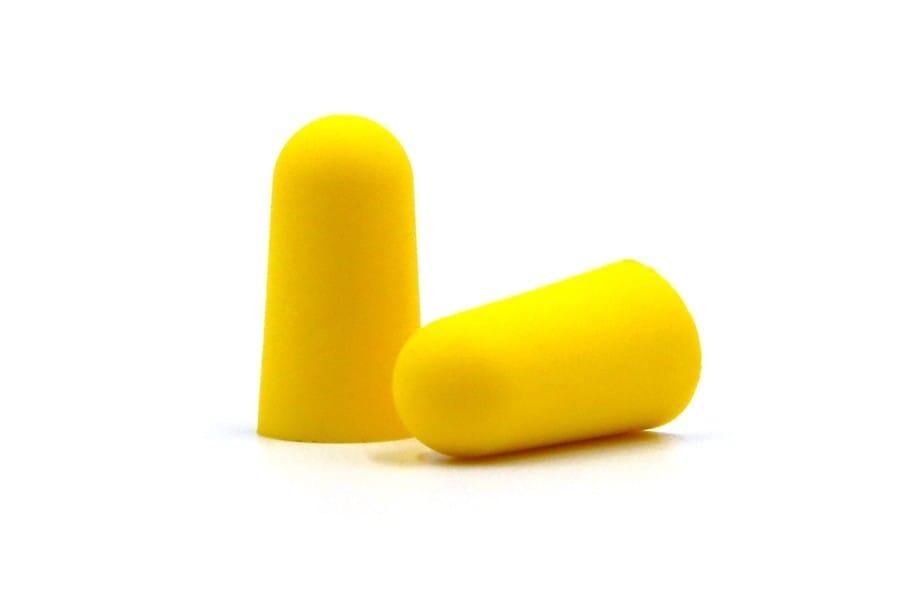 Haspro Tube50 Earplugs Yellow - 50 pairs