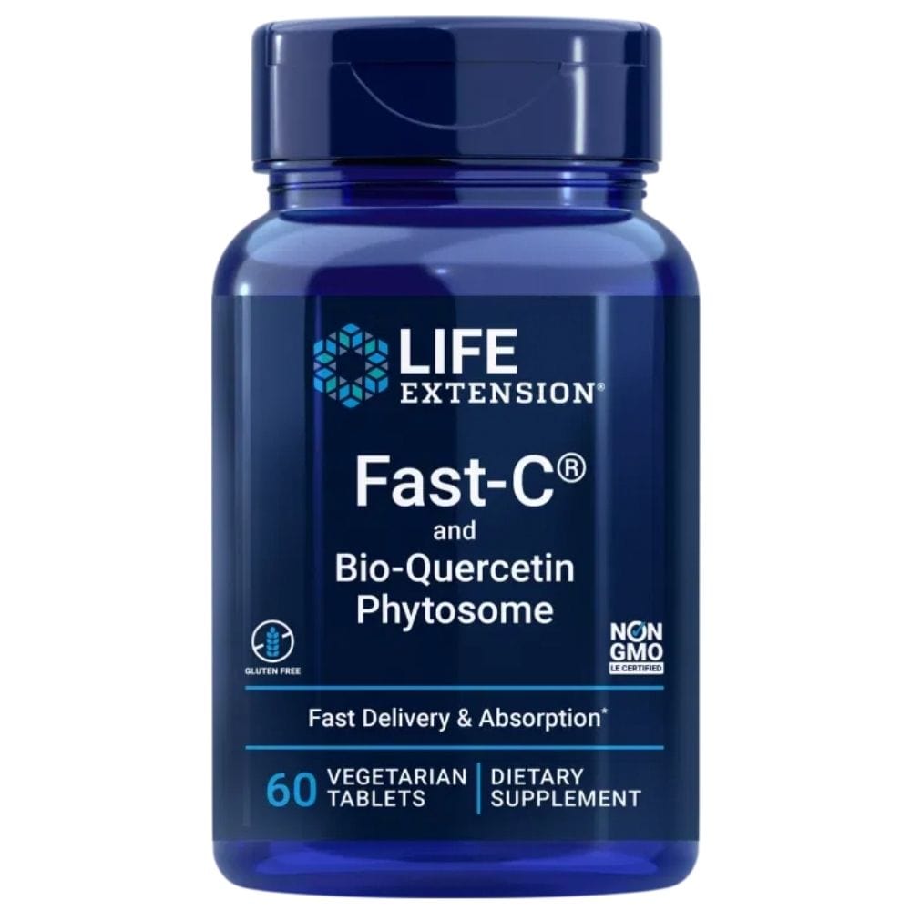 Life Extension Fast-C® and Bio-Quercetin Phytosome - 60 Tablets