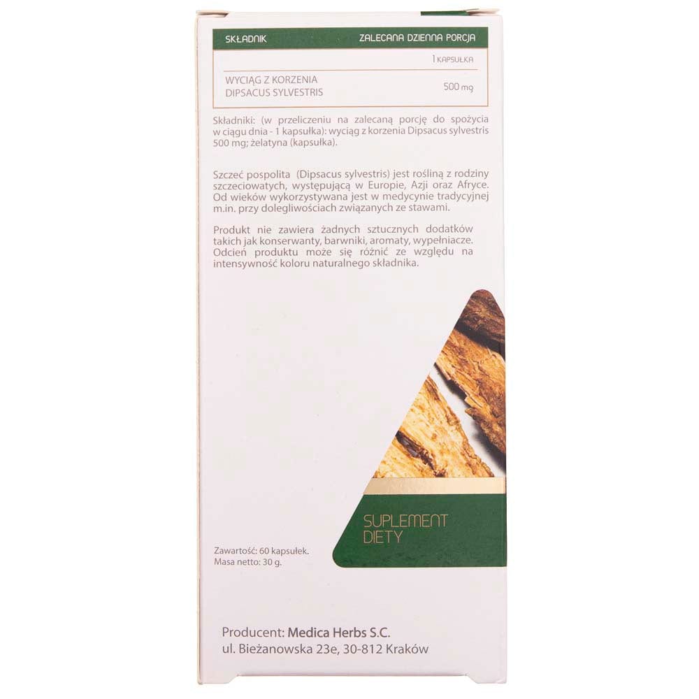 Medica Herbs Teasel Root 550 mg - 60 Capsules