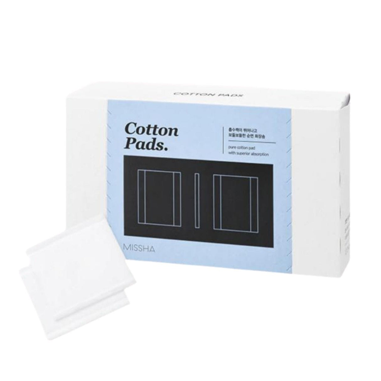 Missha Cotton Pads - 80 Pieces
