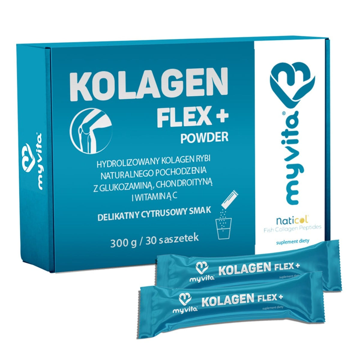 MyVita Collagen Flex+, Citrus - 30 Sachets