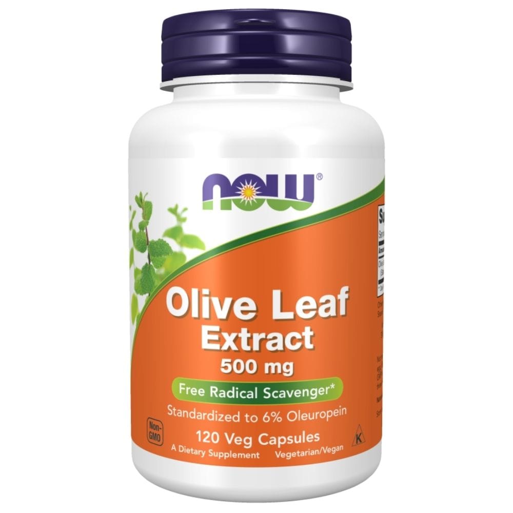 Now Foods Olive Leaf Extract 500 mg - 120 Veg Capsules
