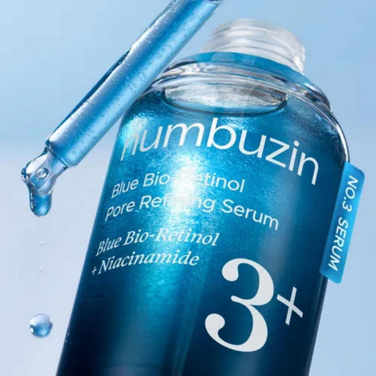 Numbuzin No.3 Blue Bio-Retinol Pore Refining Serum - 30 ml