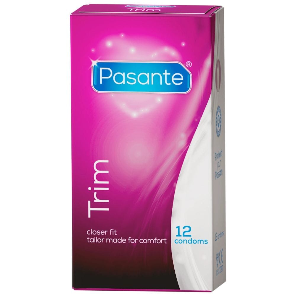 Pasante Trim Condoms - 12 Pieces