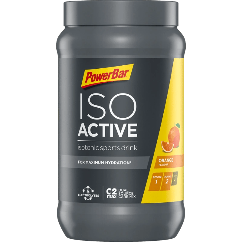 PowerBar Isoactive - Isotonic Sports Drink, Orange - 600 g
