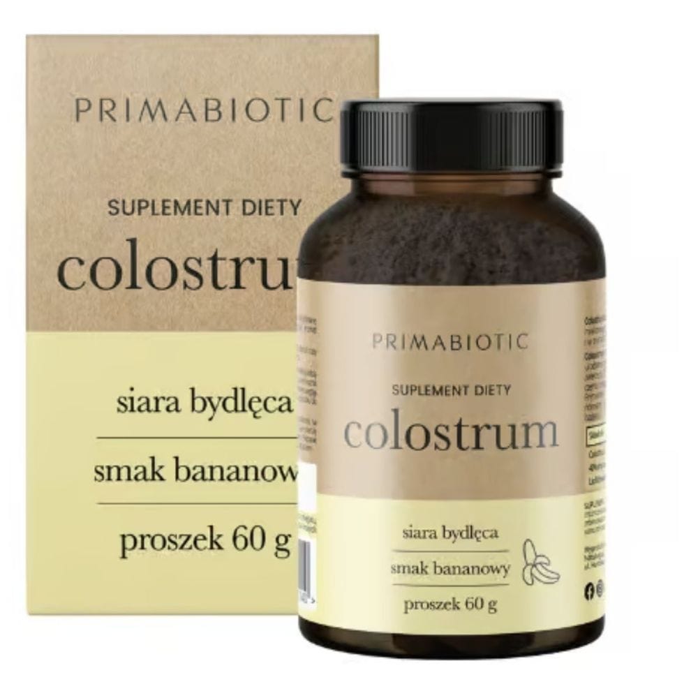 PrimaBiotic Colostrum (Bovine Colostrum) Powdered Banana - 60 g