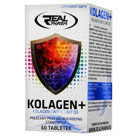 Real Pharm Collagen+ - 60 Tablets