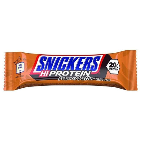 Snickers Hi-Protein Bar, Peanut Butter - 57 g