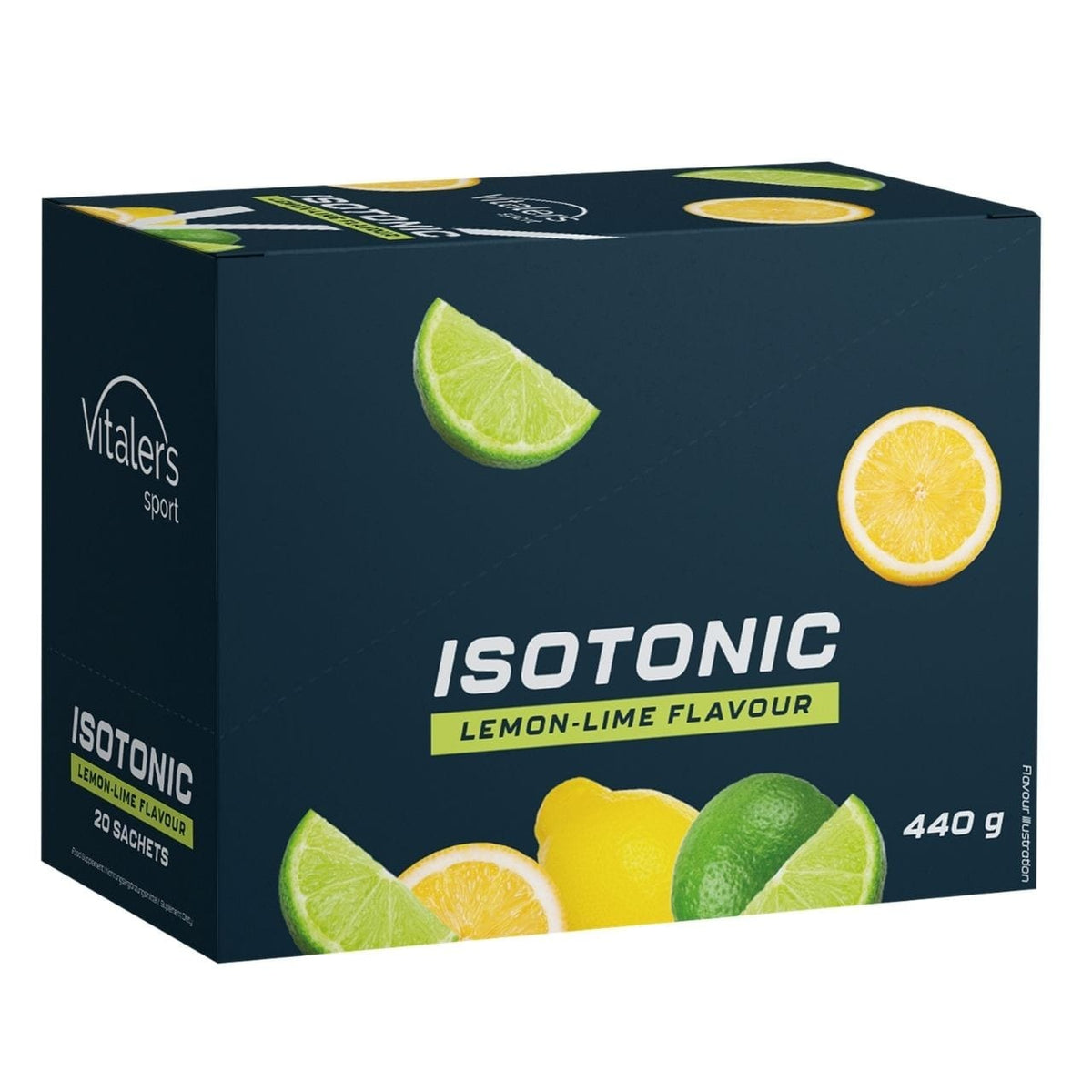 Vitaler's Isotonic, Lemon-Lime - 20 x 22 g