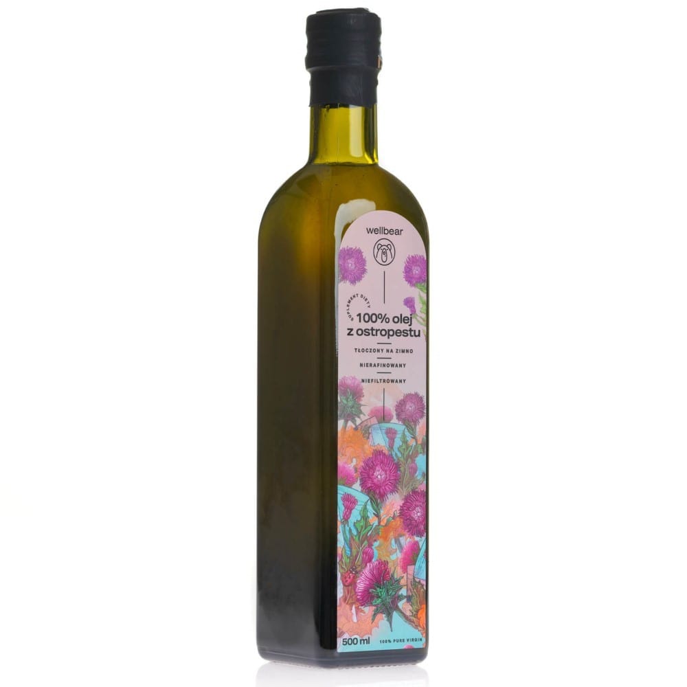 Wellbear Thistle Oil Cold Pressed - 500 ml