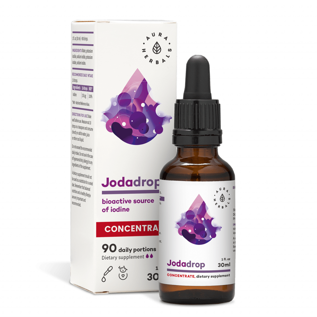 Iodadrop - Complément D'iode Bioactive En Gouttes (30 Ml) - Aura Herbals