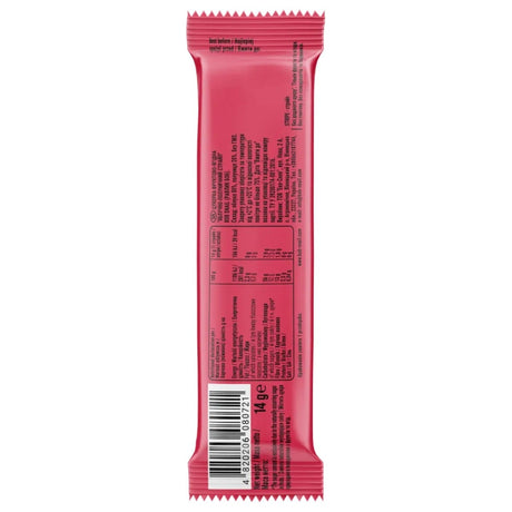 Bob Snail Apple & St RAW berry Stripe sans sucre ajouté - 14 g