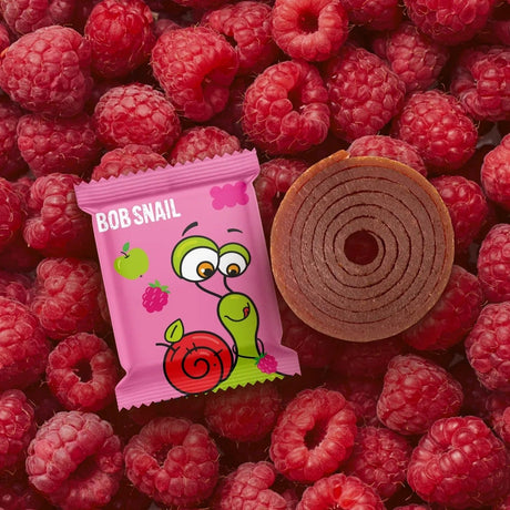 Bob Snail Snack aux pommes et framboises sans sucre ajouté - 100 g