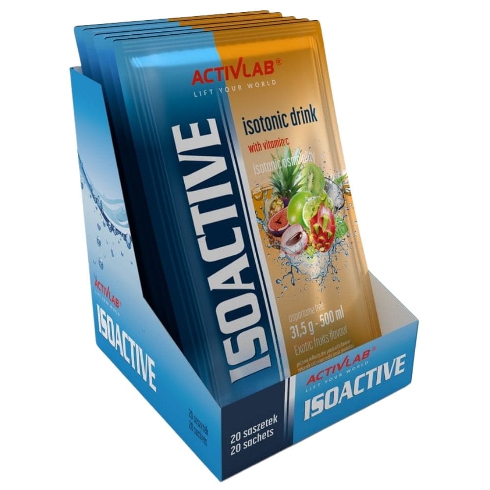 Activlab Isoactive Isotonic with Vitamin C, Exotic Fruits - 20 Sachets