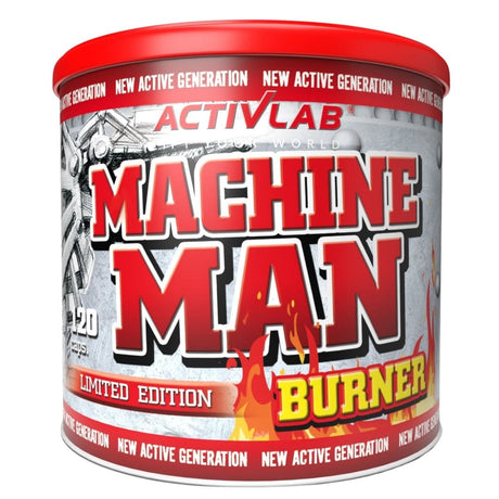 Activlab Machine Man Burner - 120 Capsules