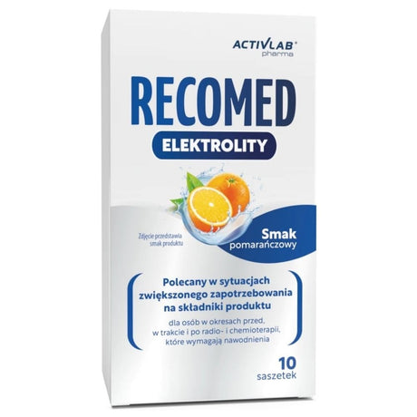 Activlab Pharma RecoMed Electrolytes, Orange - 10 Sachets