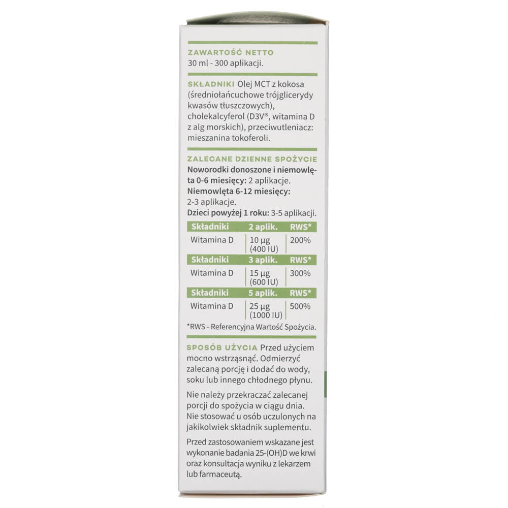 Aura Herbals Vitamin D3 Vegan for Children, Aerosol - 30 ml