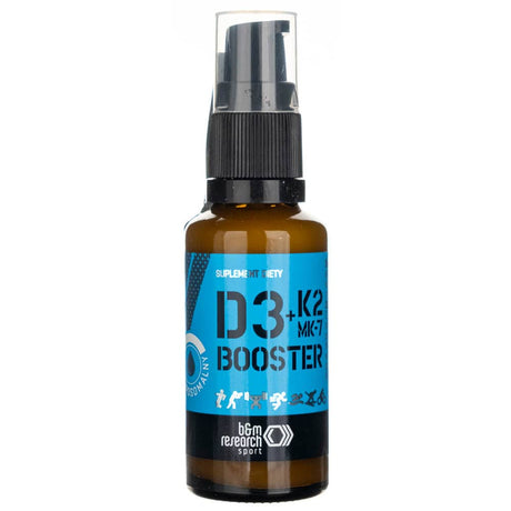 B&M Vitamin D3 + K2 MK-7 Liquid Liposomal Booster - 30 ml