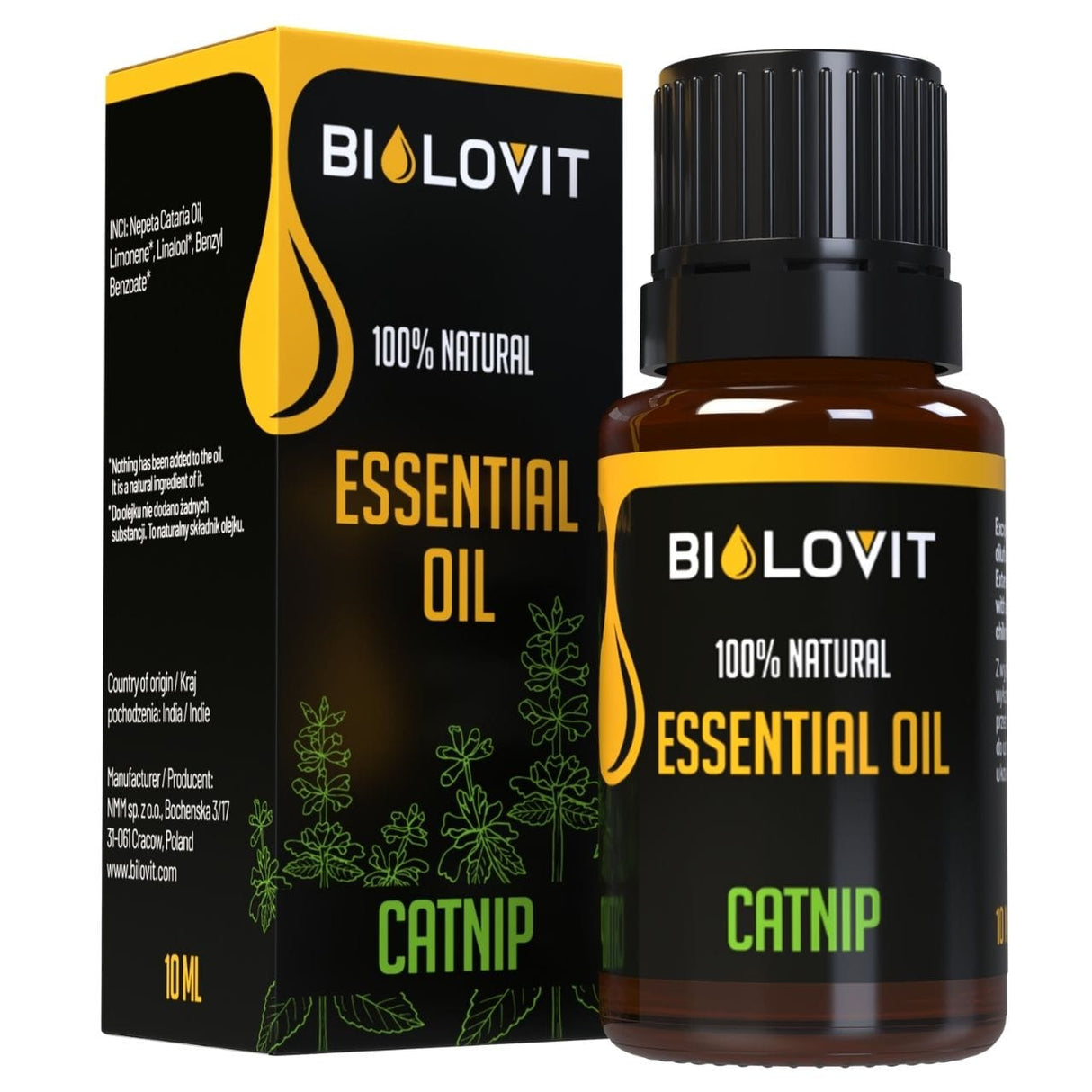 Bilovit Catnip Essential Oil - 10 ml