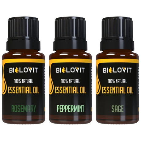 Bilovit Essential Oil Set for Concentration - 3 Pieces