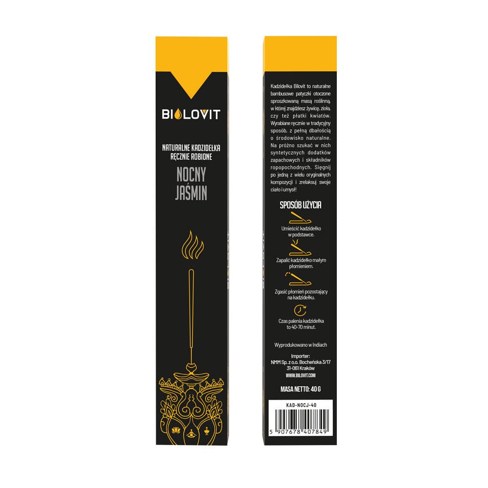 Bilovit Natural Aromatic Incense Sticks Night Jasmine - 40 g