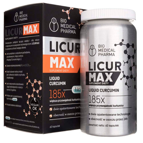 Bio Medical Pharma Pharma Licur Max - 60 Capsules