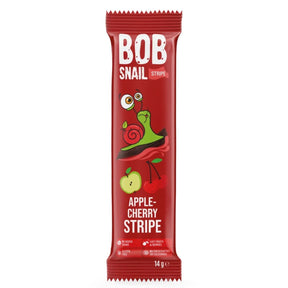 Bob Snail Fruit Strip, Apple-Cherry - 14 g