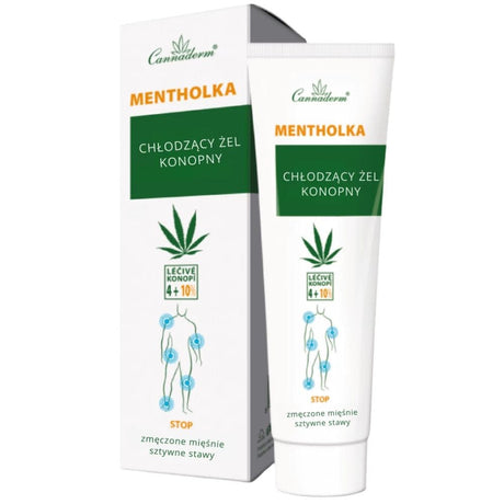 Cannaderm Mentholka Cooling Gel for Muscle and Joint Pain - 250 ml