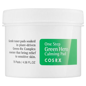 COSRX One Step Green Soothing Face Pads - 70 Pieces