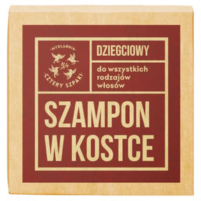 Cztery Szpaki Cube Shampoo, Tar  - 75 g