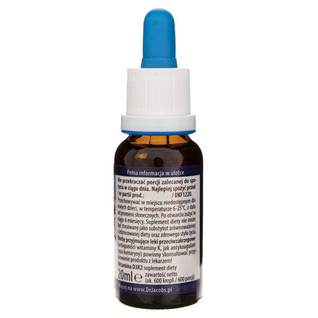 Dr. Jacob's Vitamin D3+K2 FORTE, drops - 20 ml