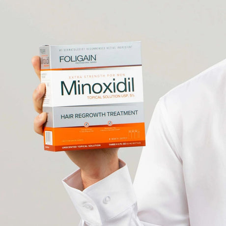 Foligain Man Minoxidil 5% Hair Regrowth Treatment for Men – 3 Pieces
