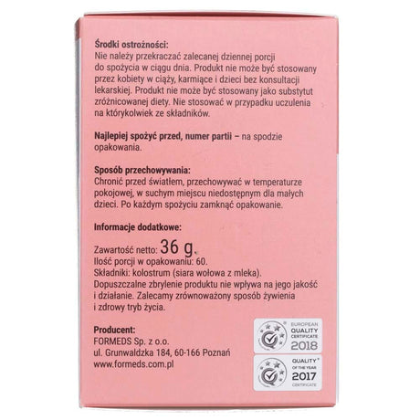 Formeds F-Colostrum, powder - 36 g