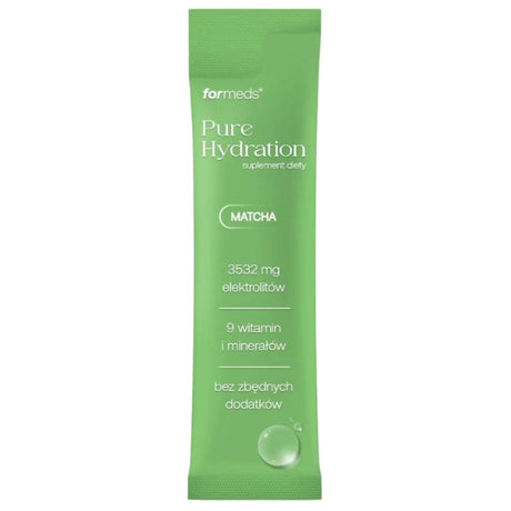 Formeds Pure Hydration Electrolytes, Matcha - 14 Sachets