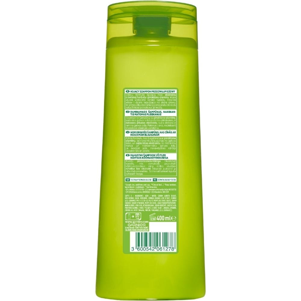 Garnier Fructis Anti Dandruff 2 in 1 Shampoo - 400 ml