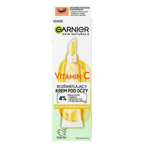 Garnier Skin Naturals Vitamin C, Illuminating Eye Cream - 15 ml