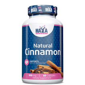 Haya Labs Natural Cinnamon 500 mg - 60 Capsules