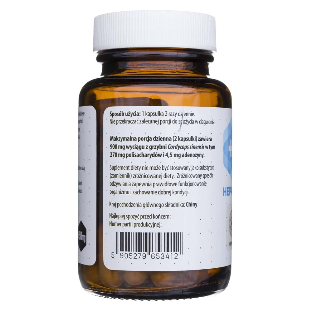 Hepatica Cordyceps - 60 Capsules