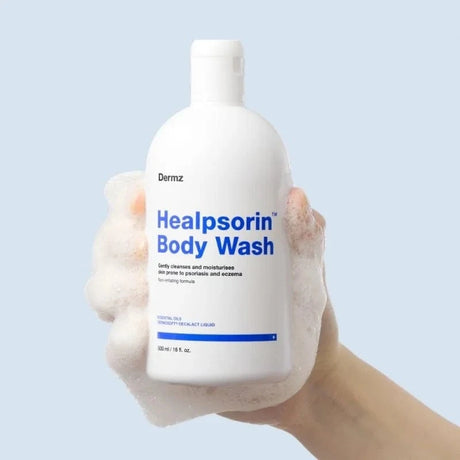 Hermz Healpsorin Face and Body Wash Gel - 500 ml