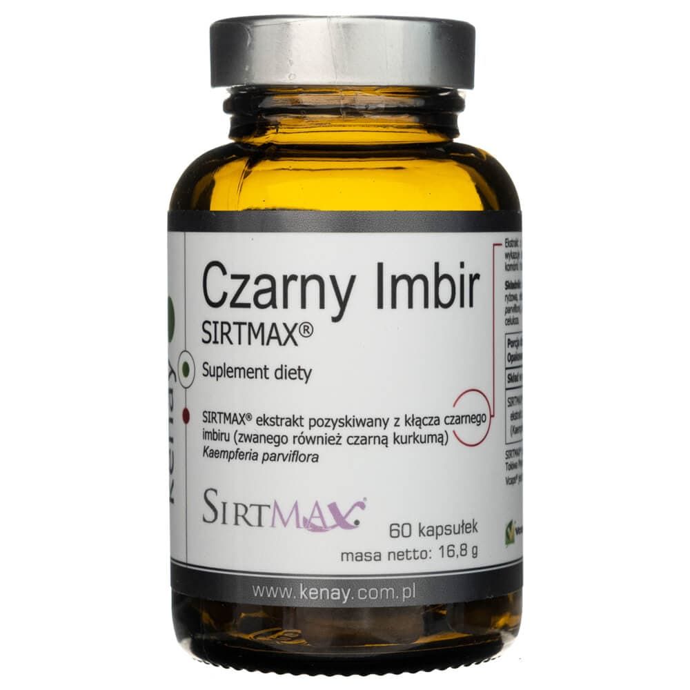 Kenay Gingembre Noir Sirtmax - 60 Capsules – Medpak