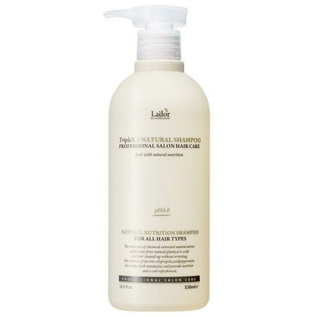 La'dor Triple X3 Natural Shampoo - 530 ml